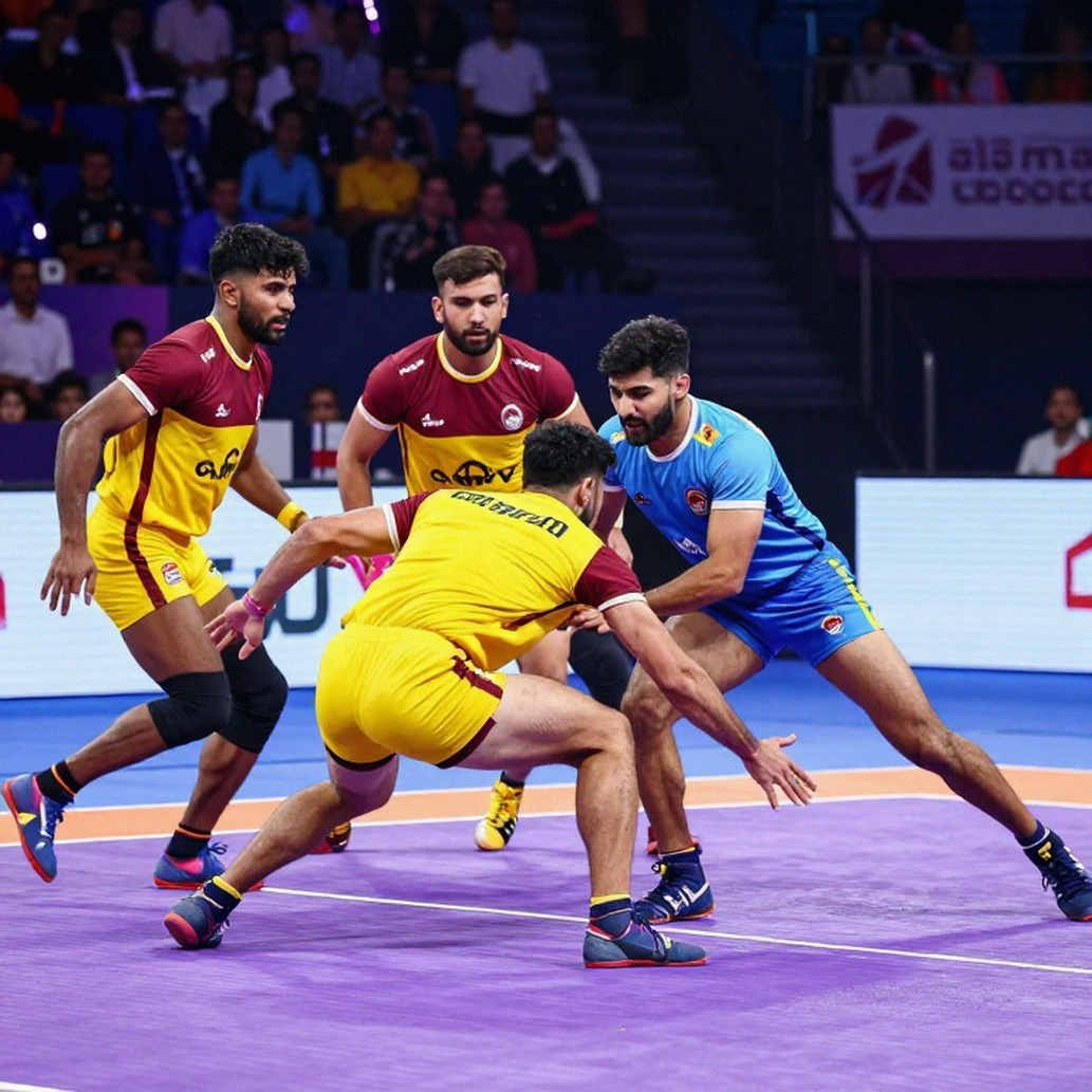 अहमदाबाद का पहला दिन: अंक तालिका में चौथा नंबर उस टीम का है जिसने एक भी रेड नहीं की