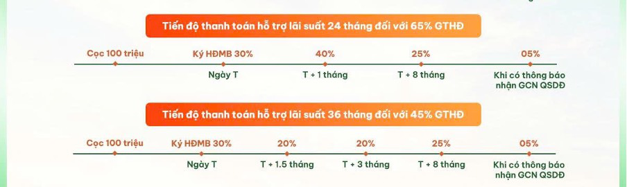 tiến đột thanh toán tsớm dự án Cẩm Khê Central Park